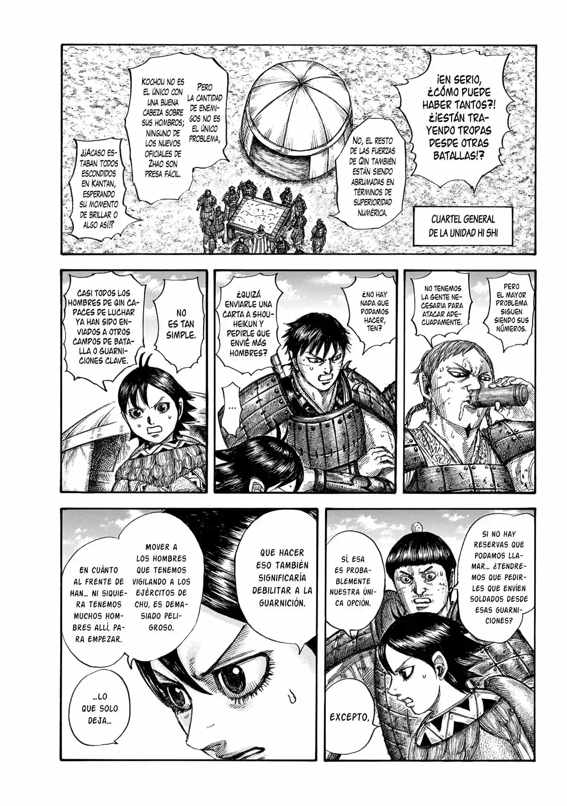 Kingdom capítulo 649, página 8