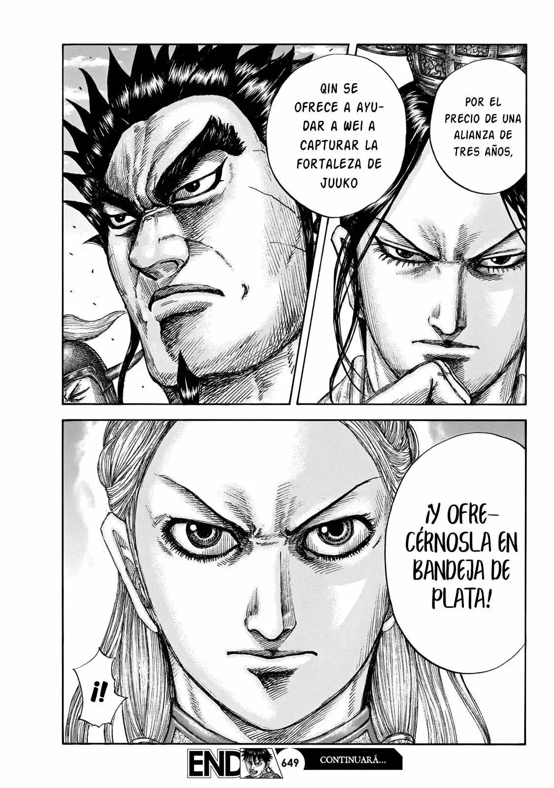Kingdom capítulo 649, página 21