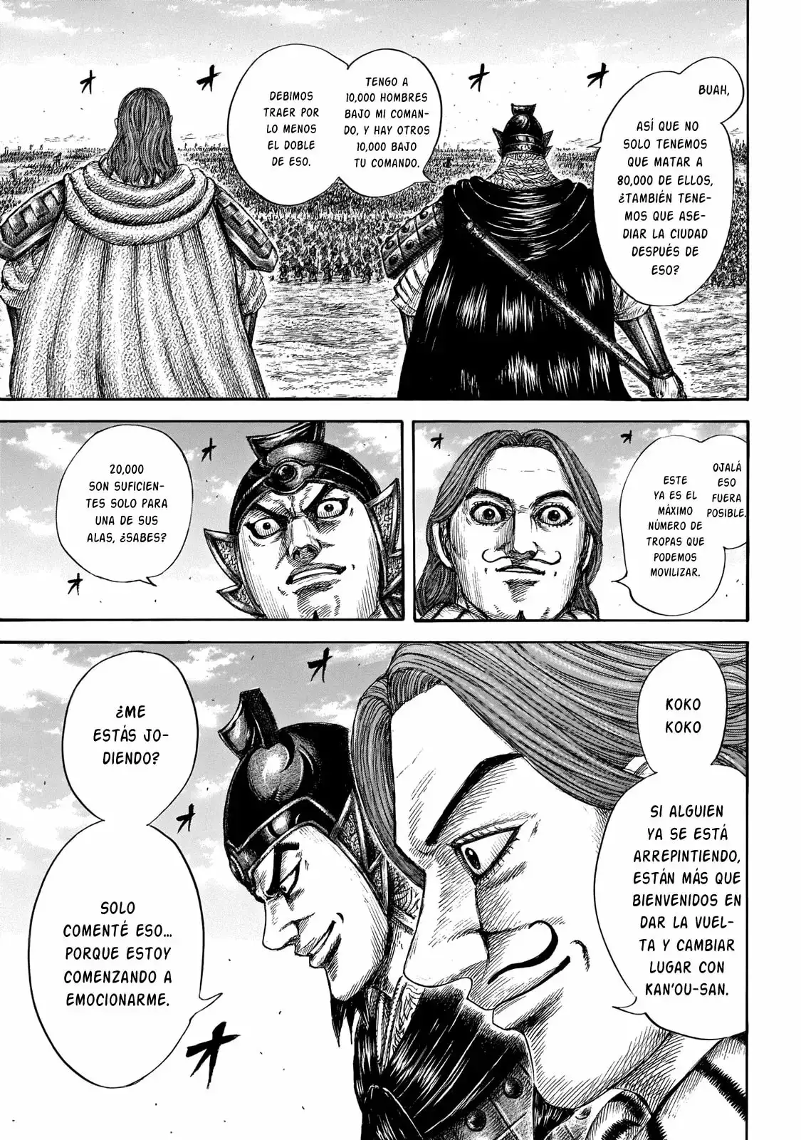 Kingdom capítulo 651, página 17