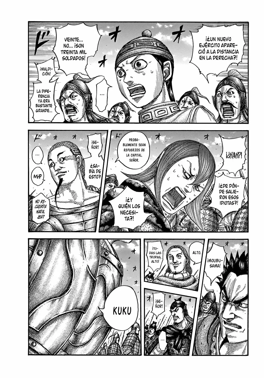 Kingdom capítulo 652, página 4