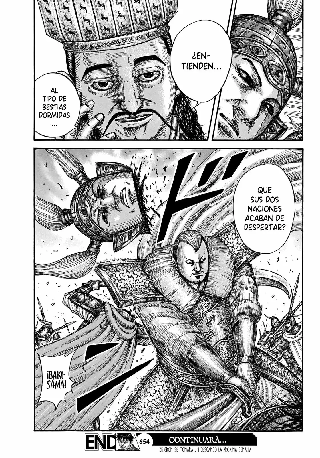 Kingdom capítulo 654, página 22