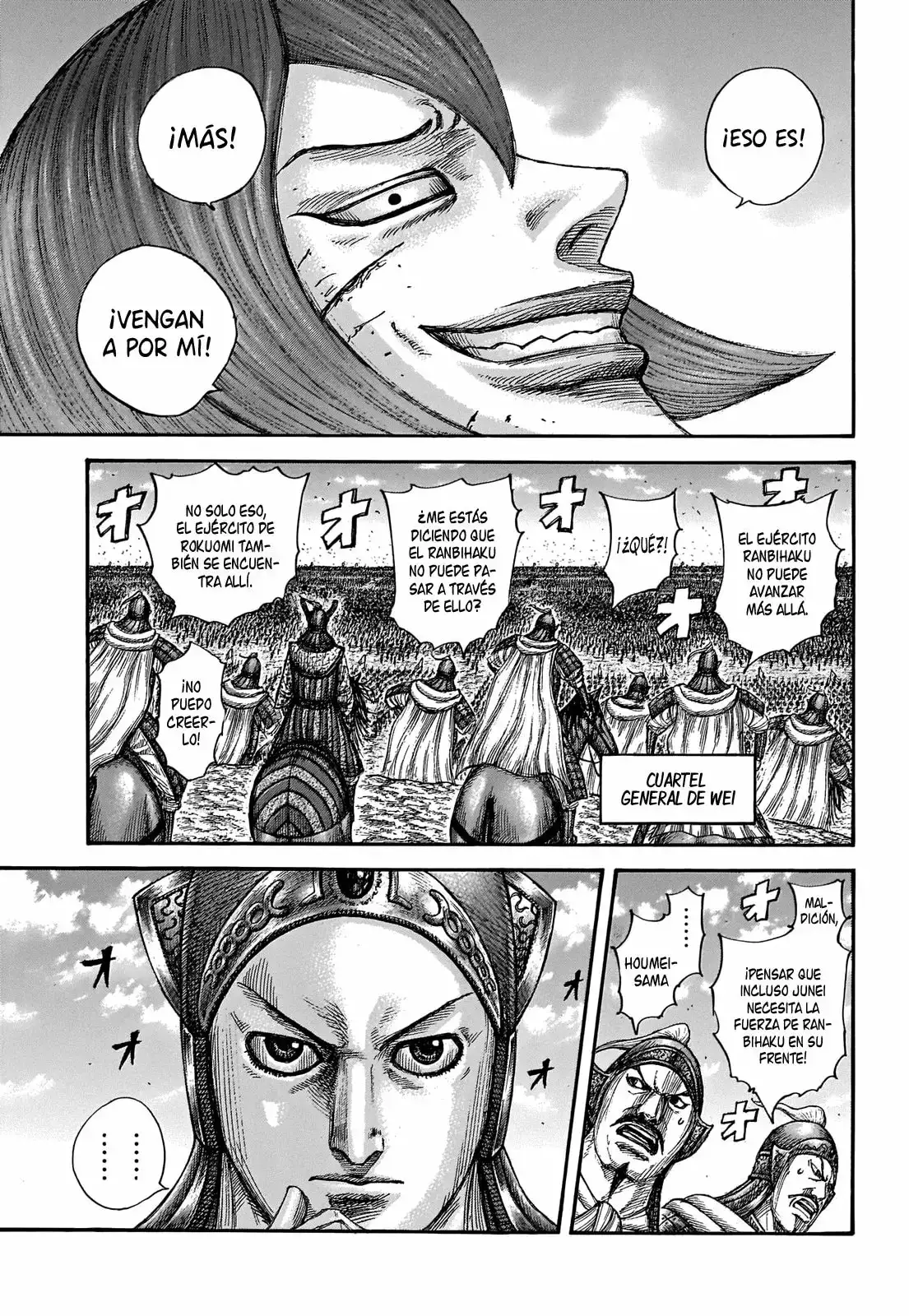 Kingdom capítulo 655, página 8