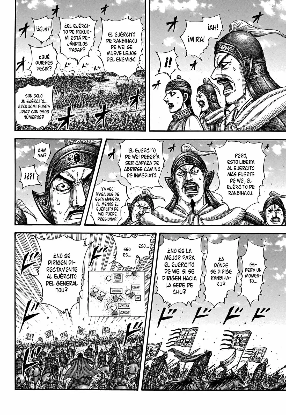 Kingdom capítulo 655, página 19