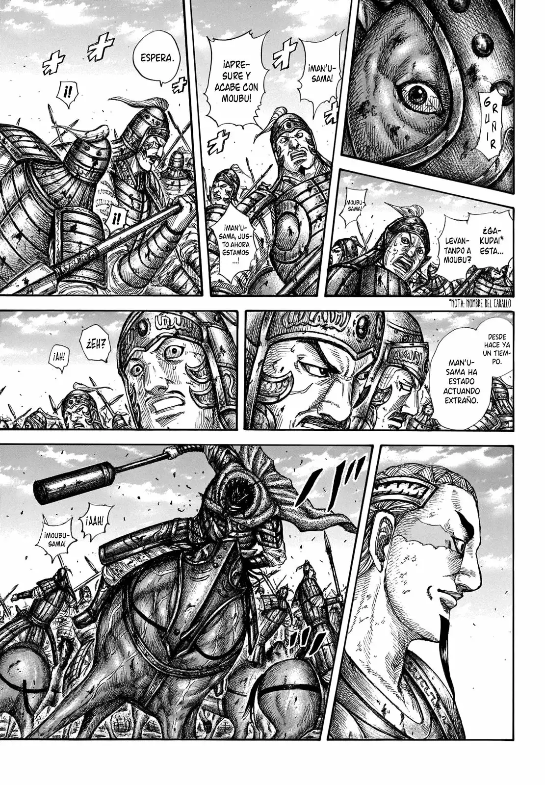 Kingdom capítulo 657, página 7