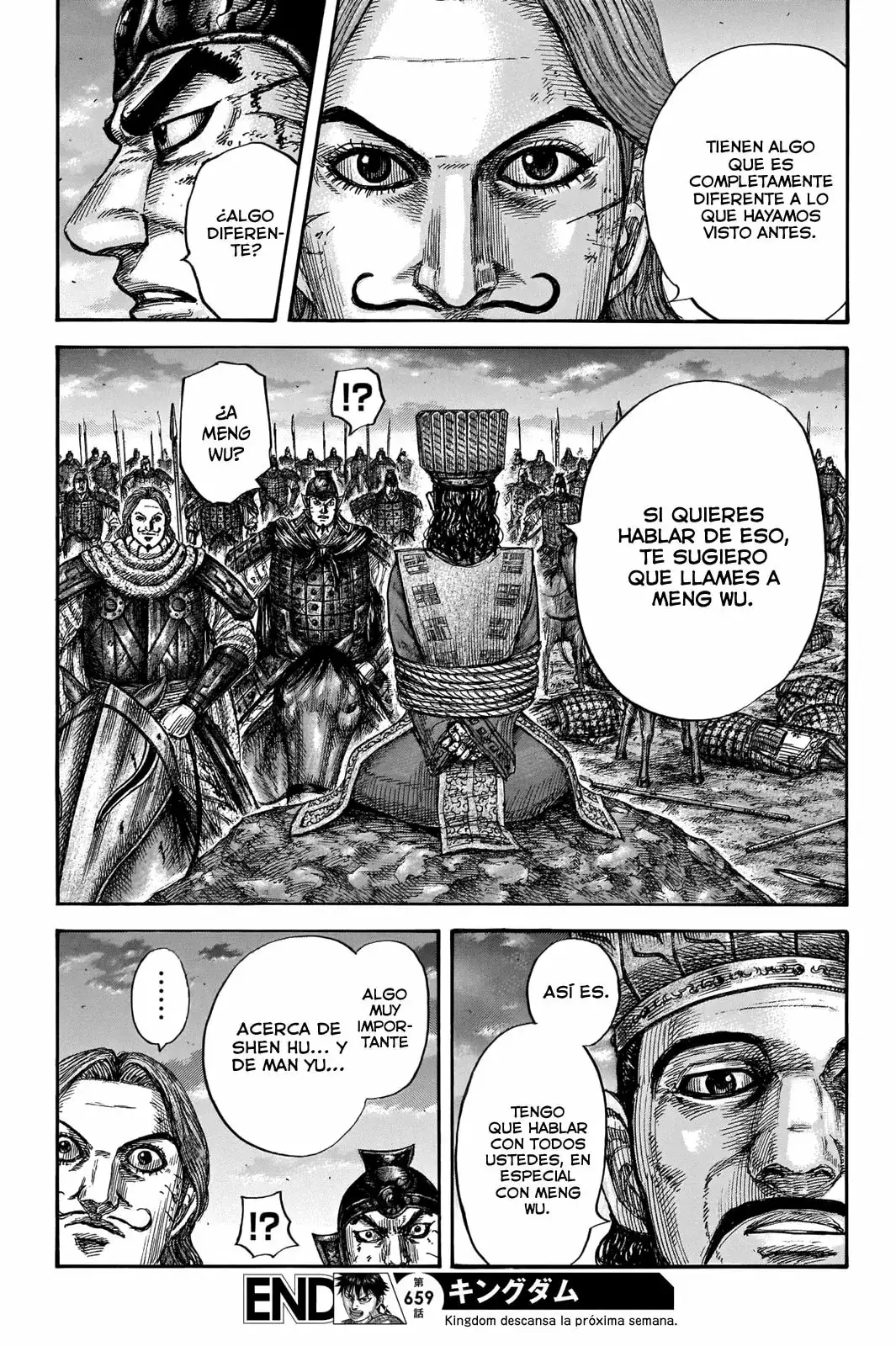 Kingdom capítulo 659, página 19