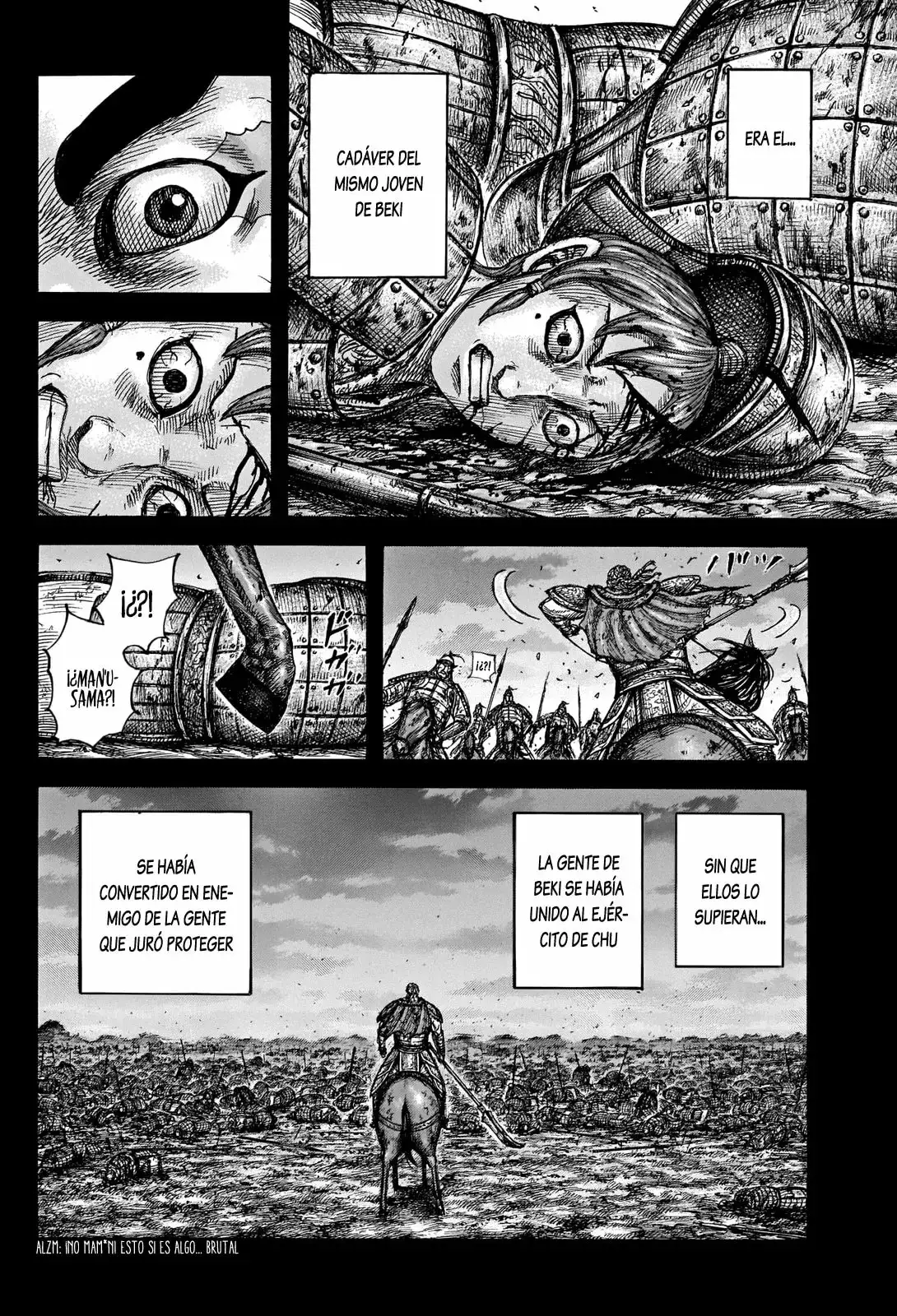 Kingdom capítulo 660, página 13