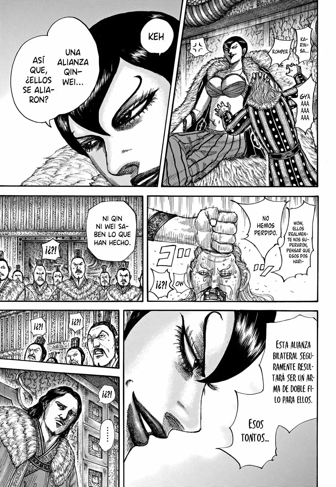 Kingdom capítulo 661, página 8