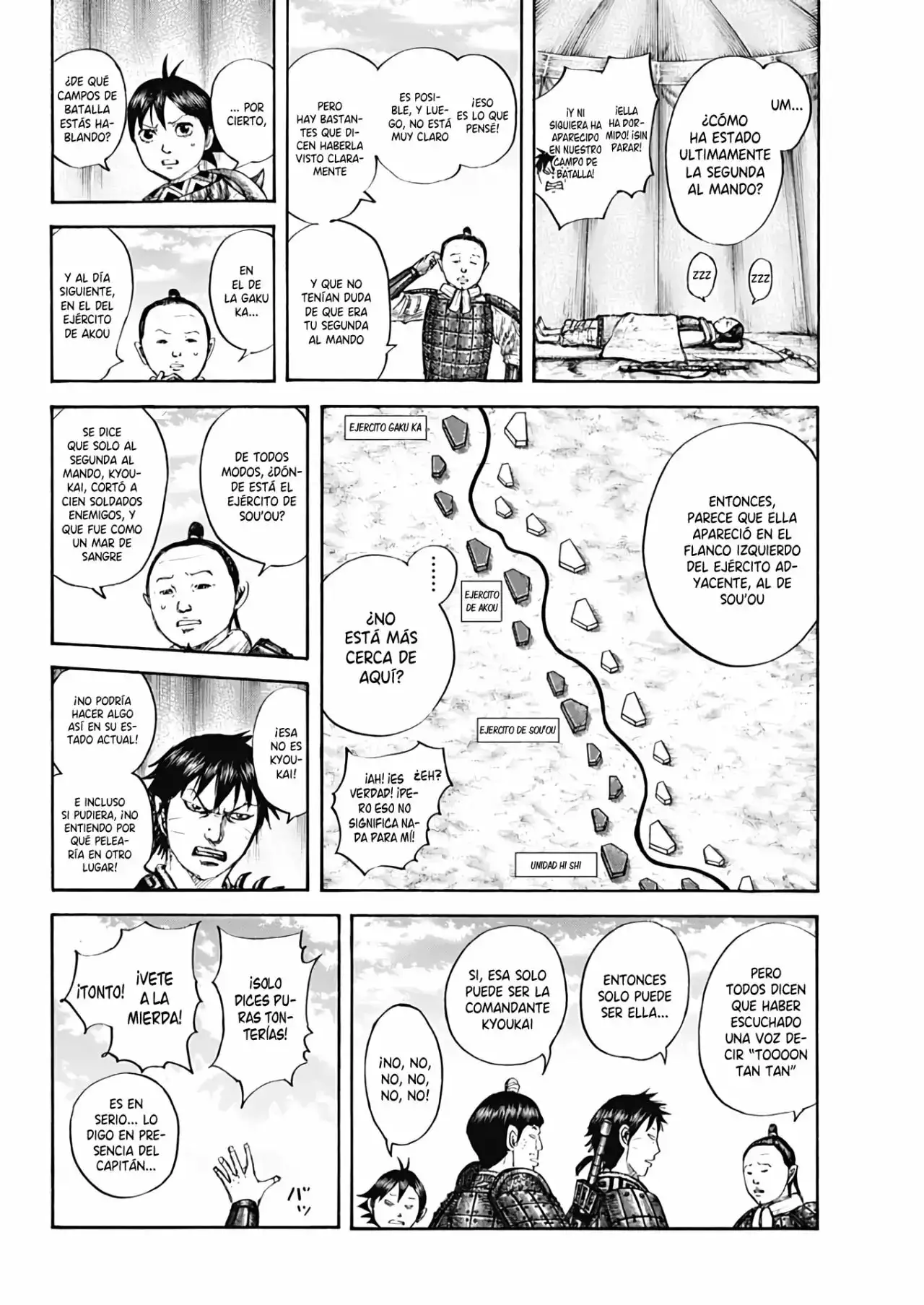 Kingdom capítulo 663, página 9