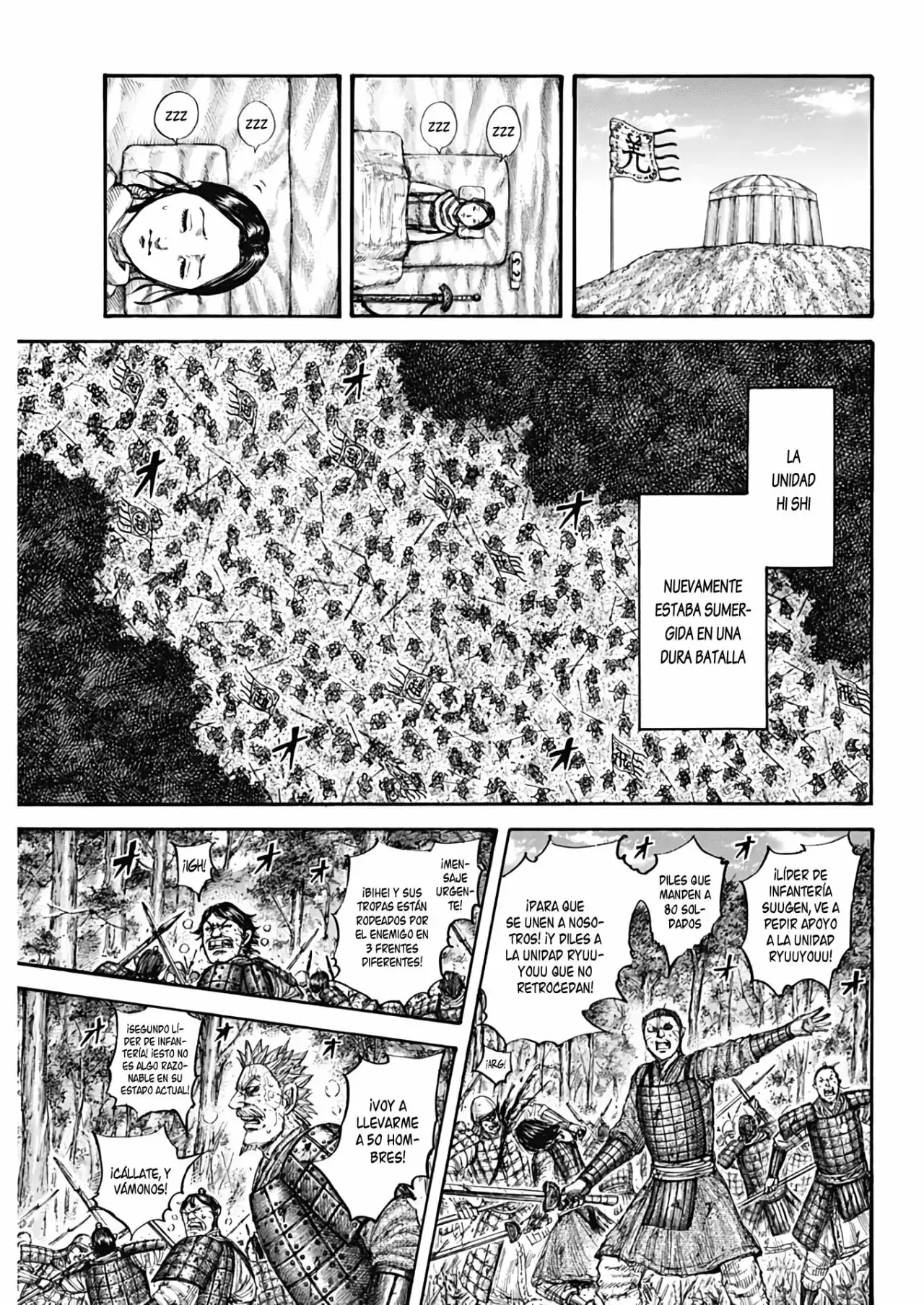 Kingdom capítulo 663, página 10