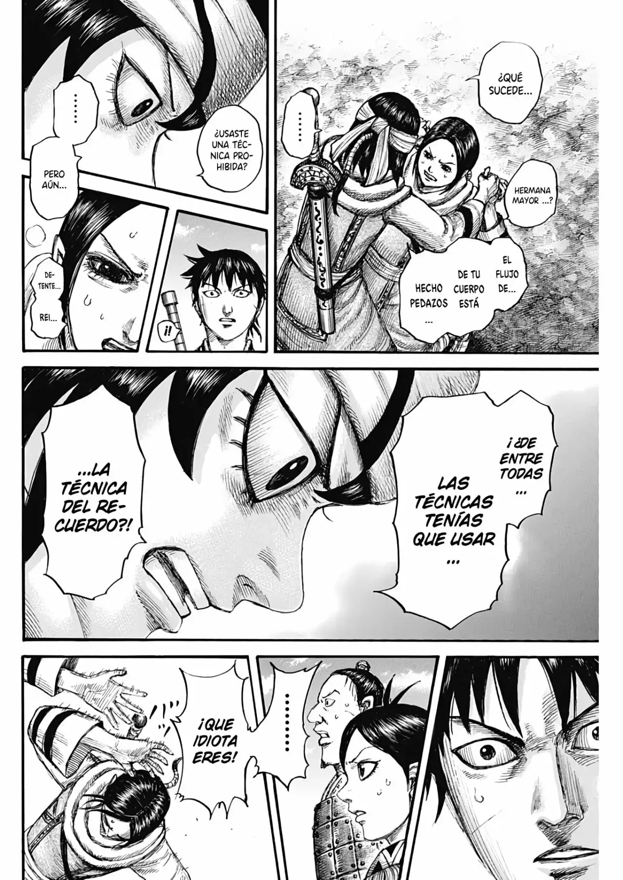 Kingdom capítulo 666, página 8