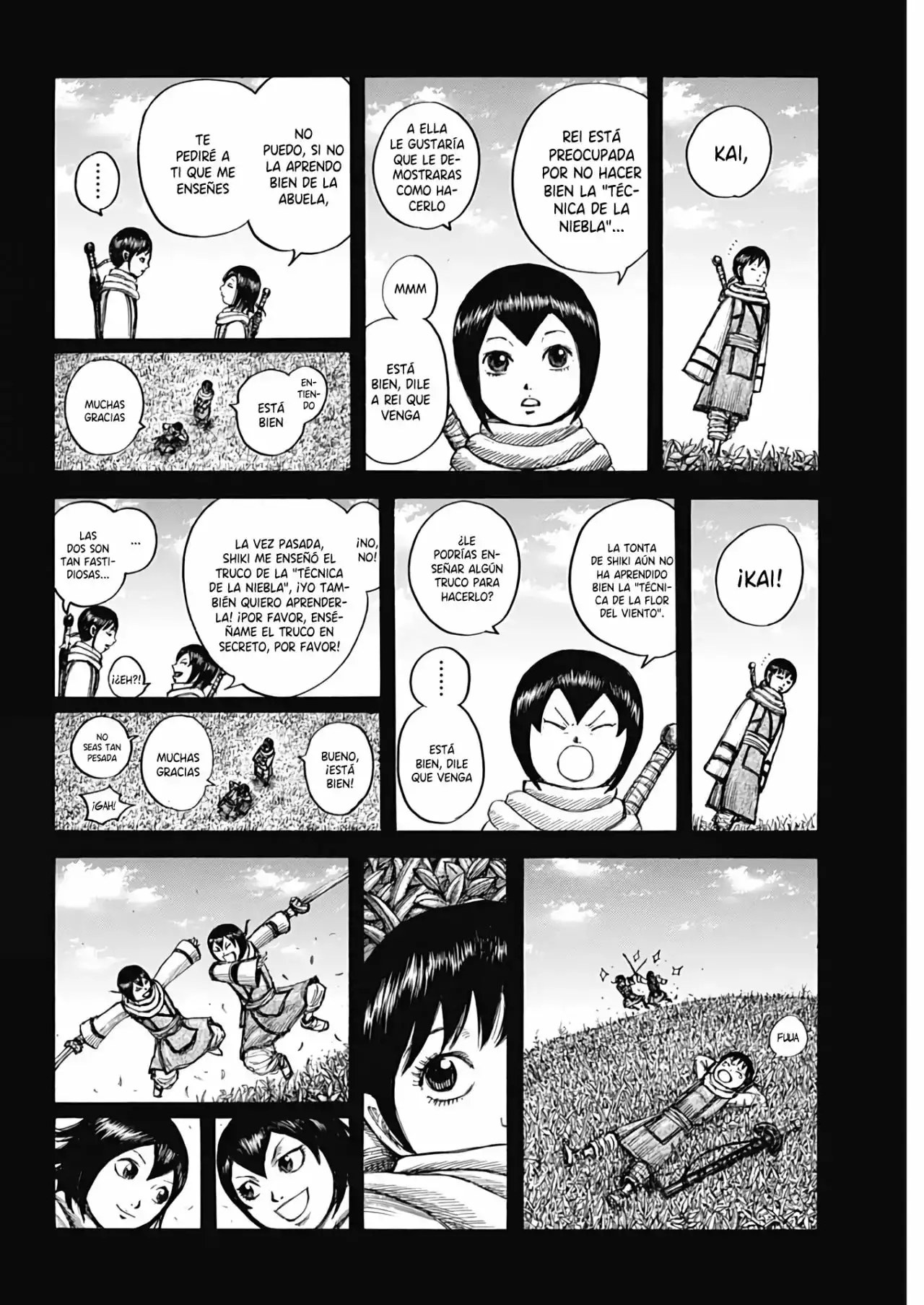 Kingdom capítulo 667, página 8