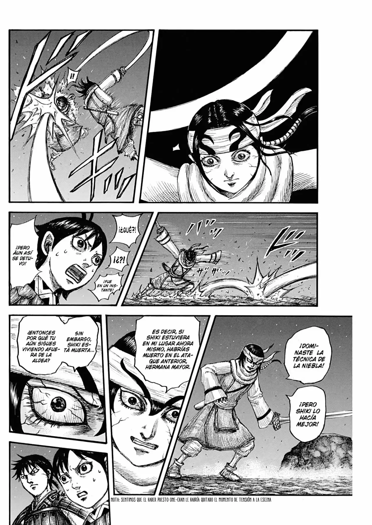 Kingdom capítulo 668, página 8