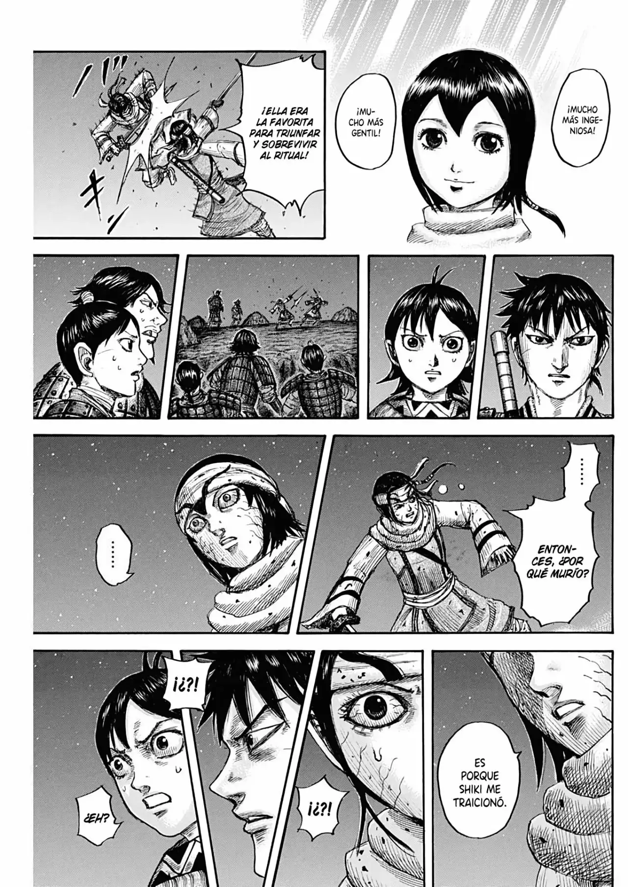 Kingdom capítulo 668, página 15
