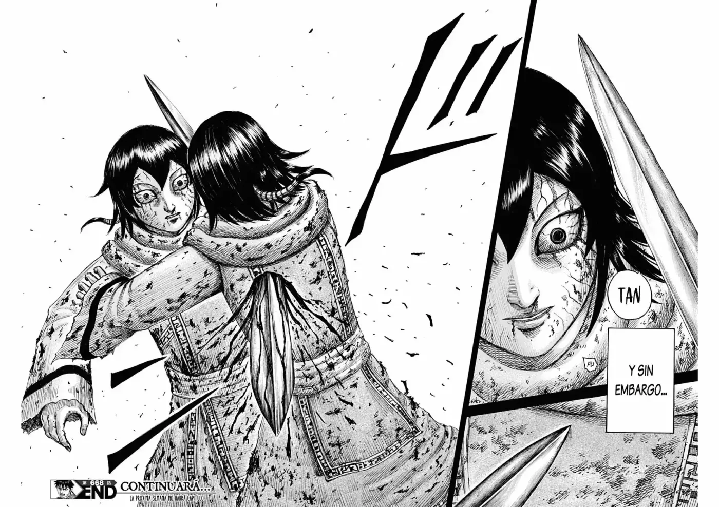 Kingdom capítulo 668, página 22