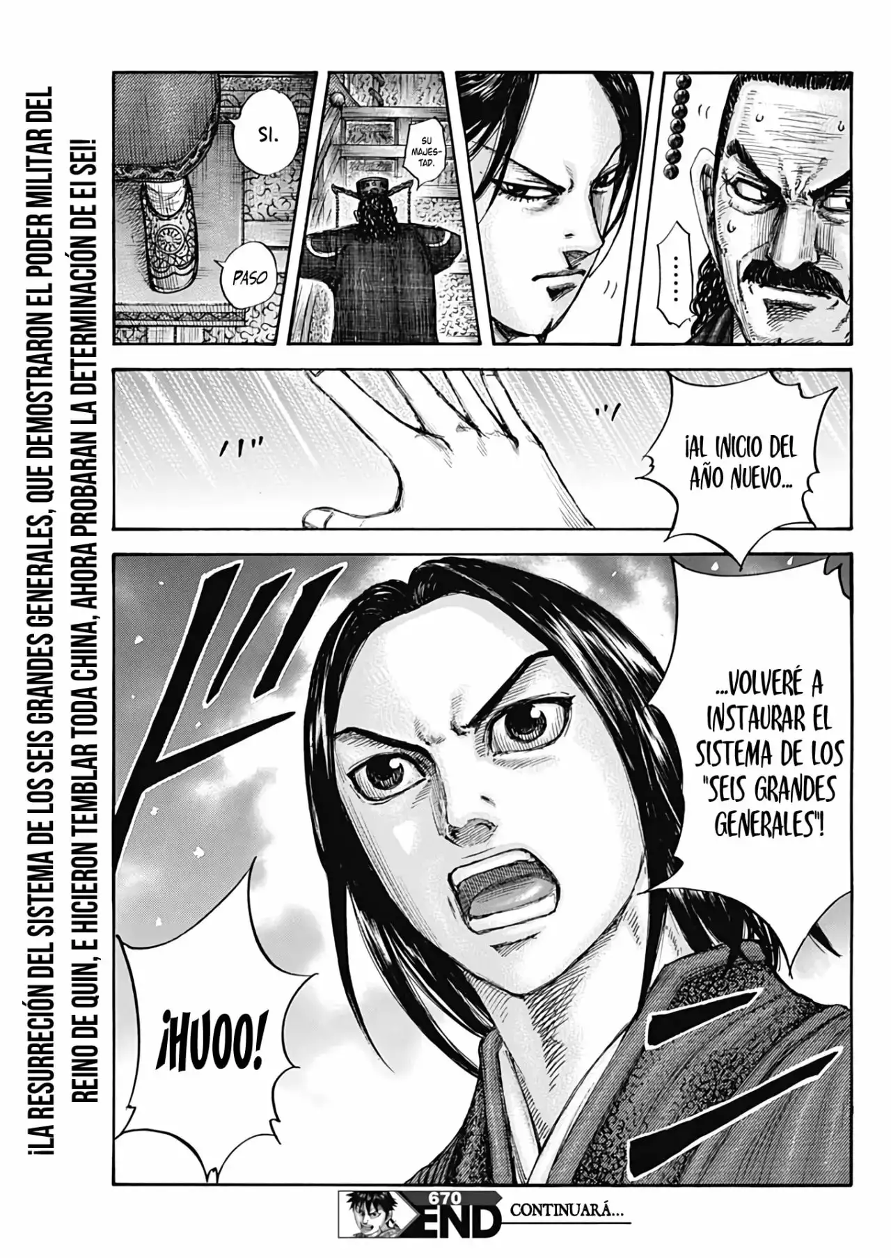 Kingdom capítulo 670, página 21