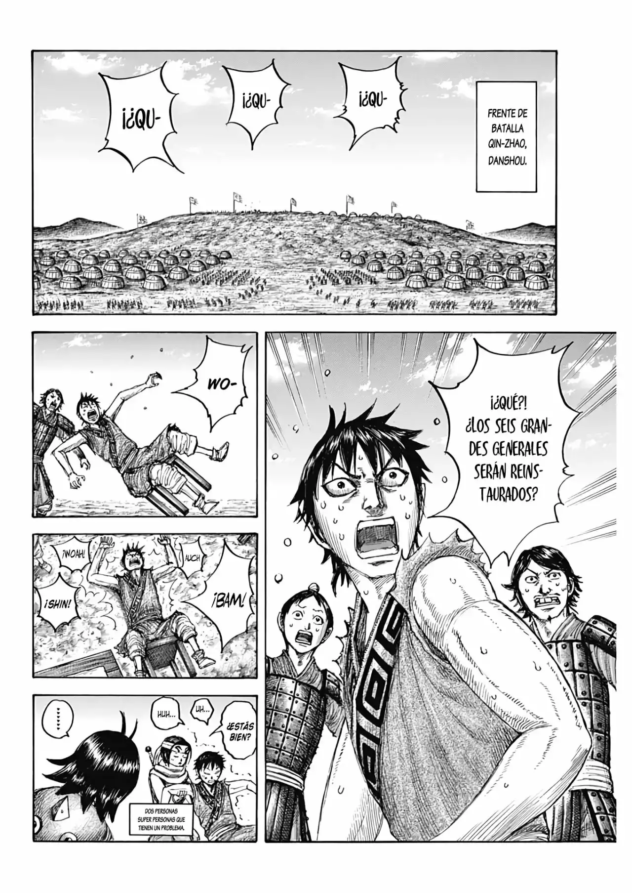 Kingdom capítulo 671, página 8