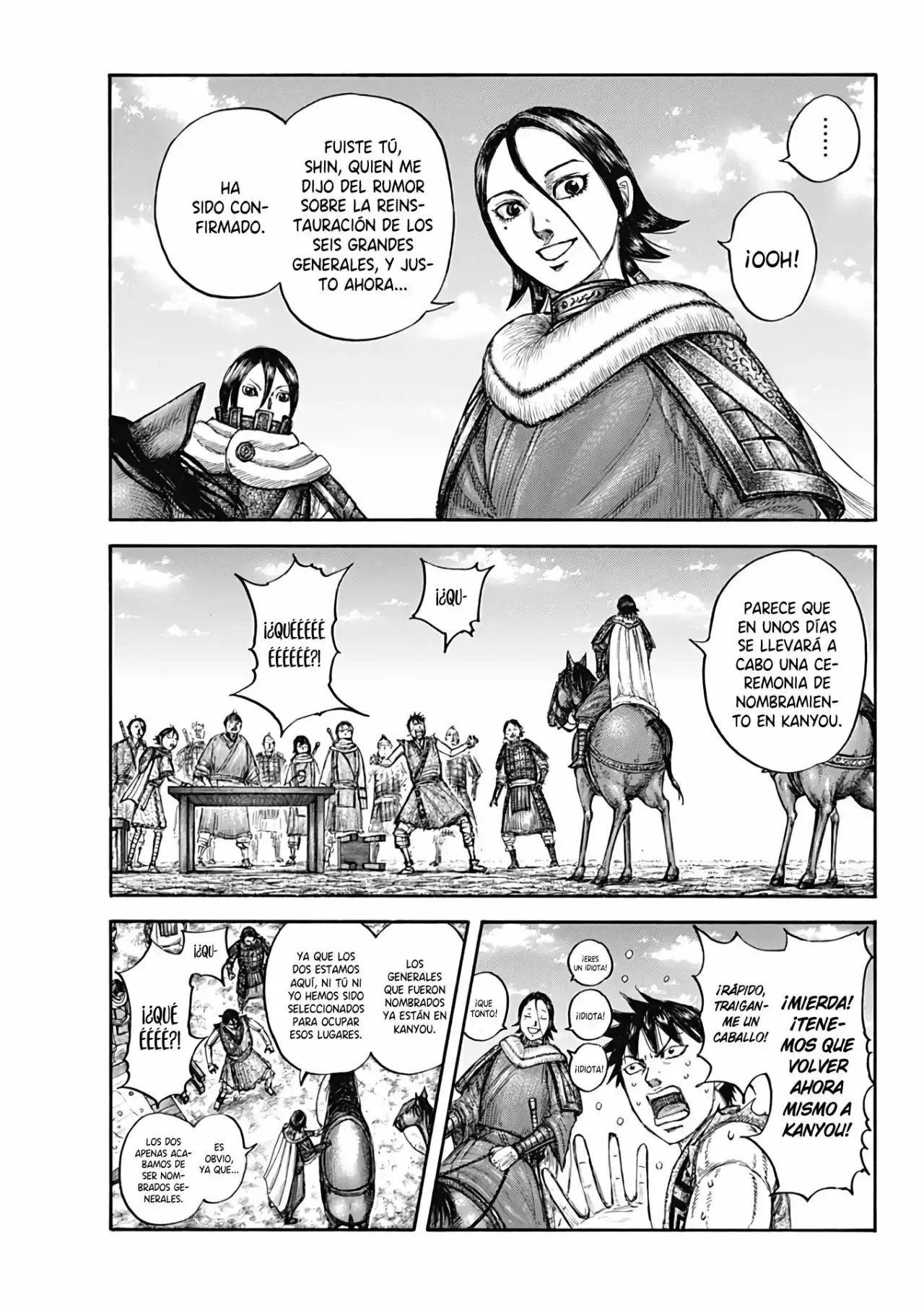 Kingdom capítulo 671, página 9