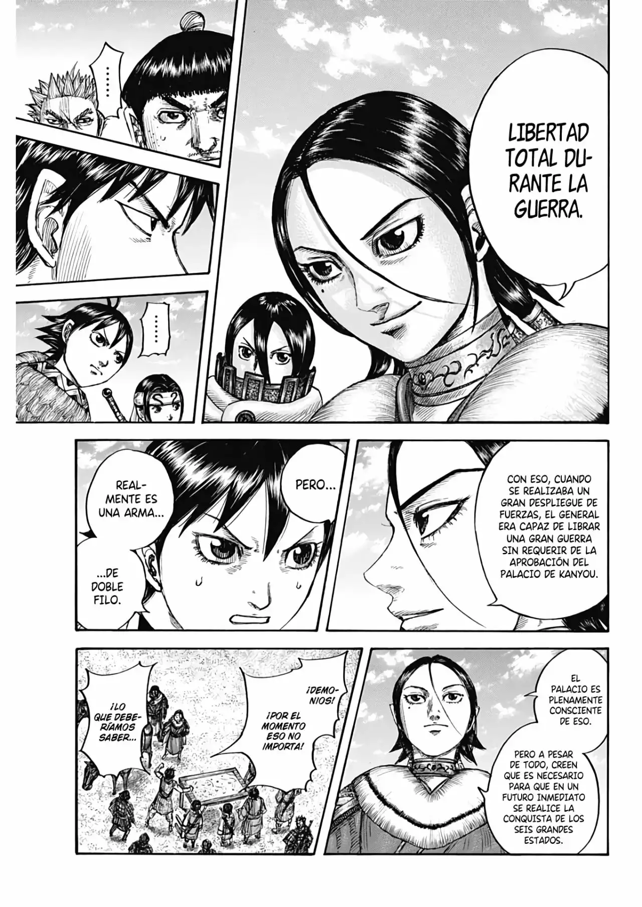 Kingdom capítulo 671, página 11