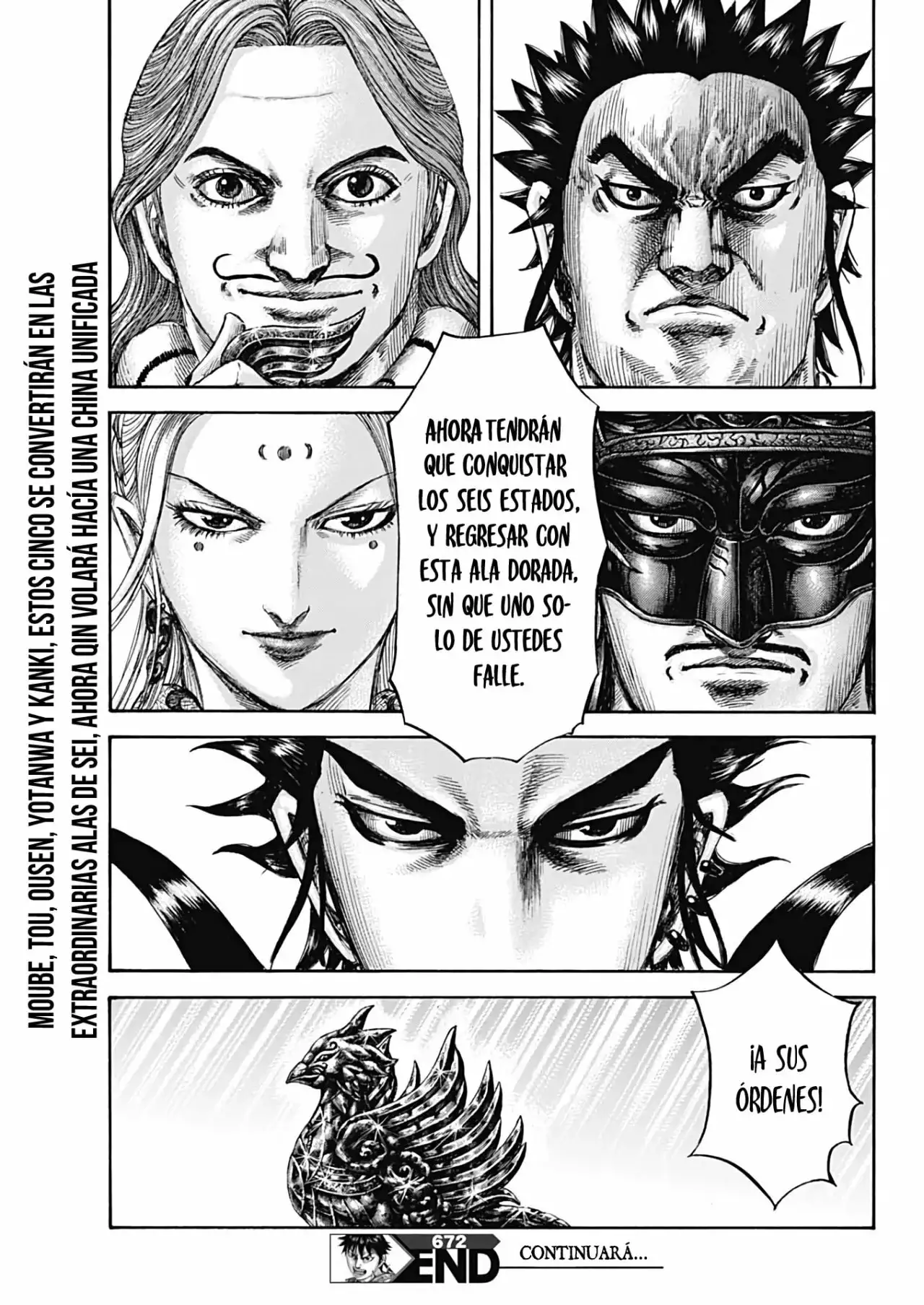 Kingdom capítulo 672, página 21