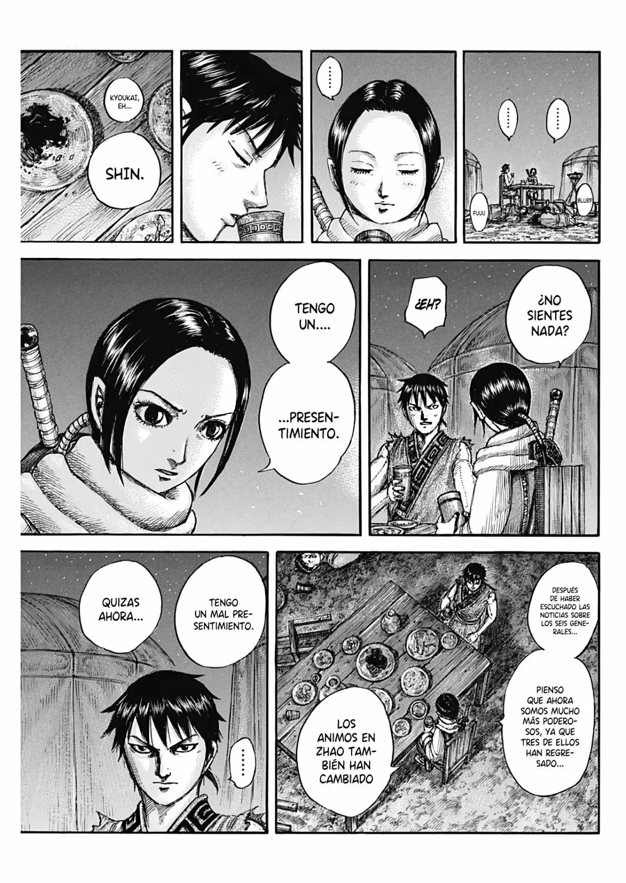 Kingdom capítulo 673, página 19