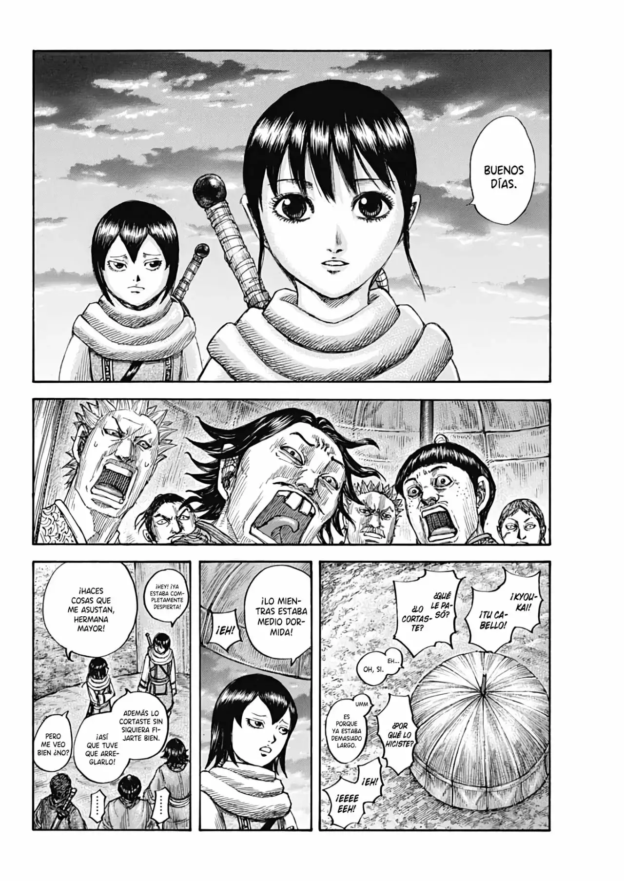 Kingdom capítulo 674, página 8