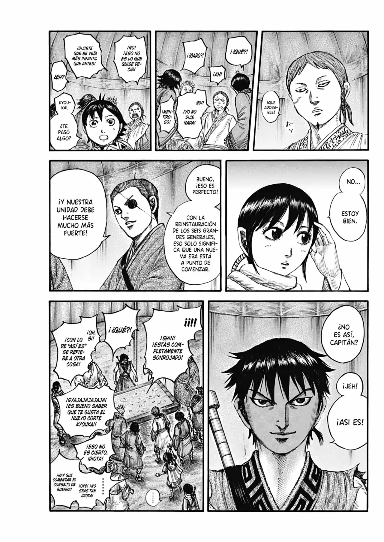 Kingdom capítulo 674, página 9