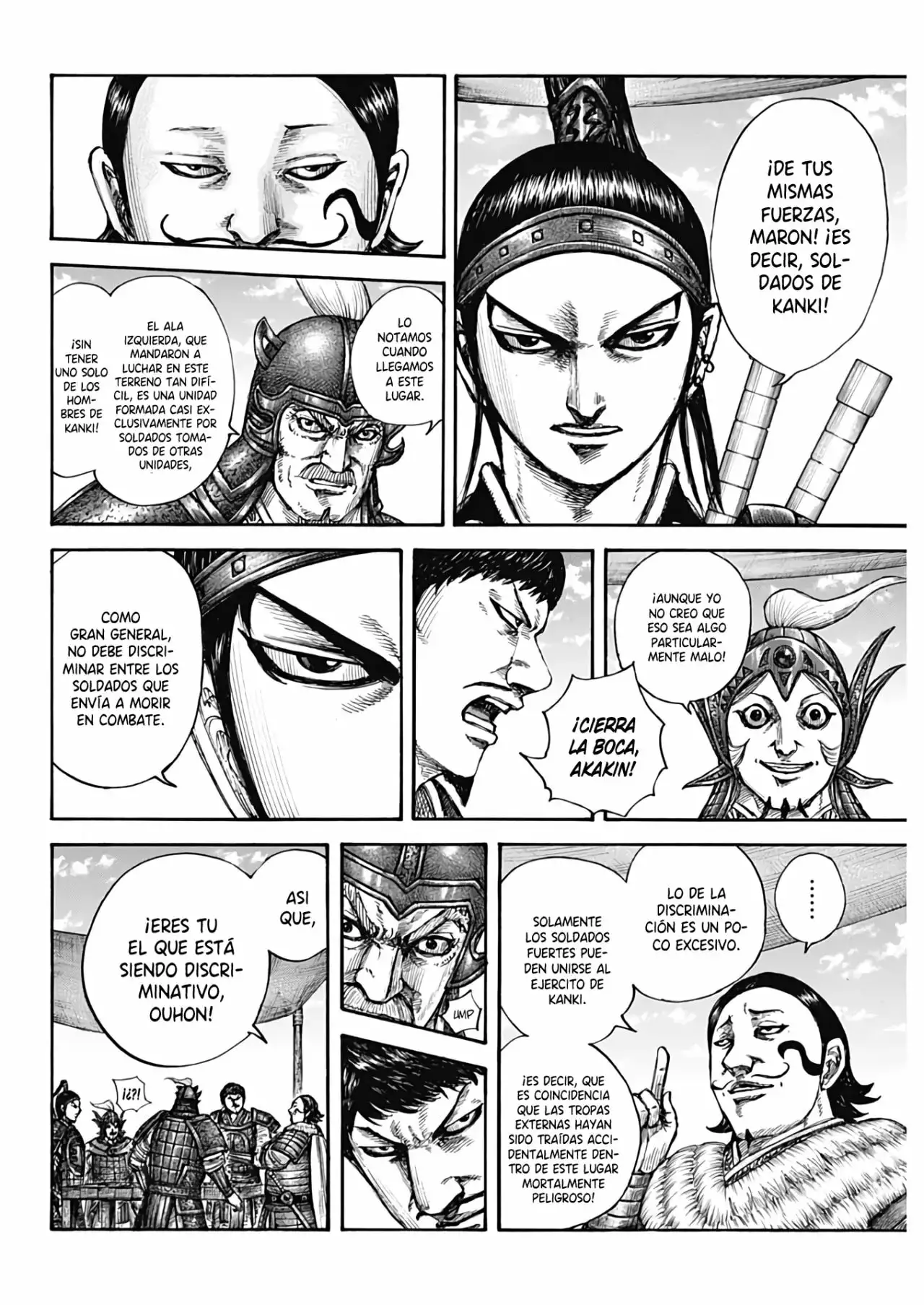 Kingdom capítulo 675, página 8