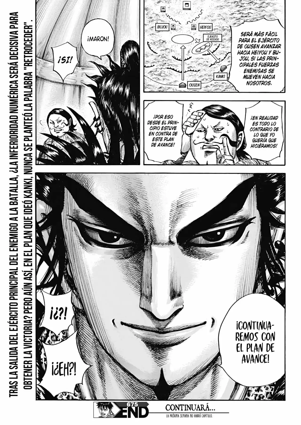 Kingdom capítulo 675, página 19