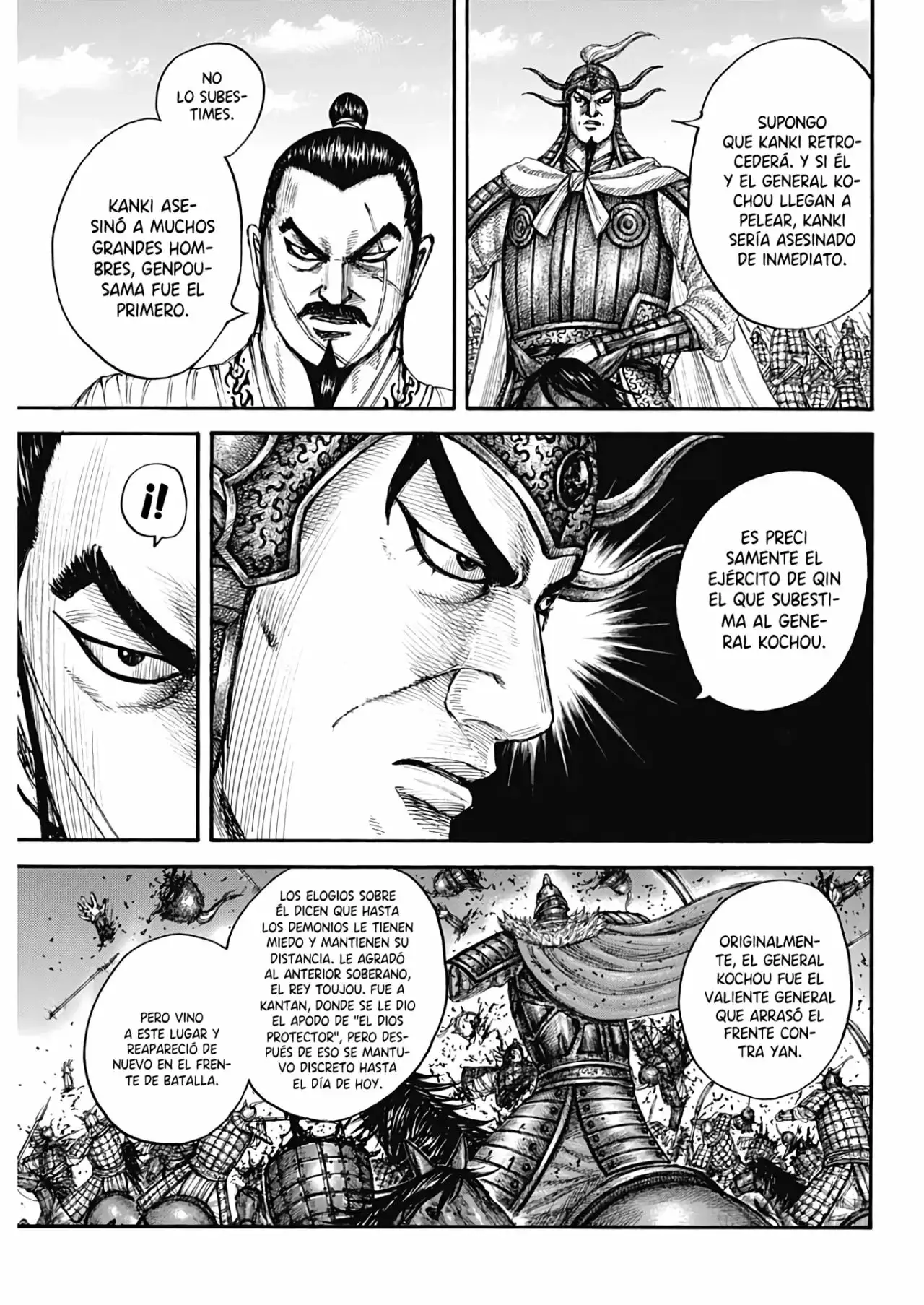 Kingdom capítulo 676, página 11