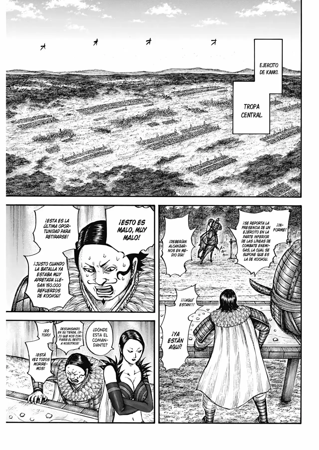 Kingdom capítulo 676, página 13