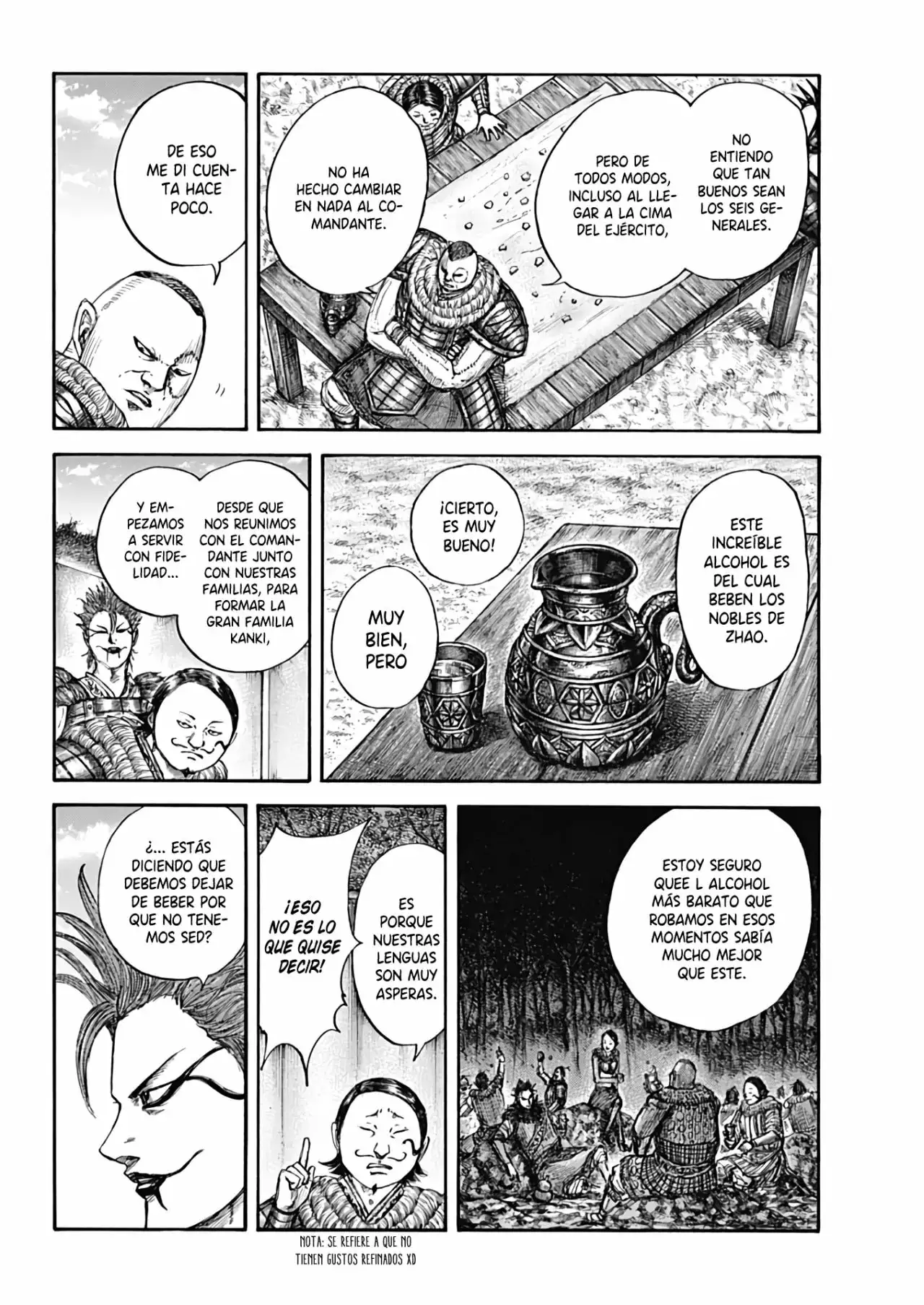 Kingdom capítulo 676, página 16