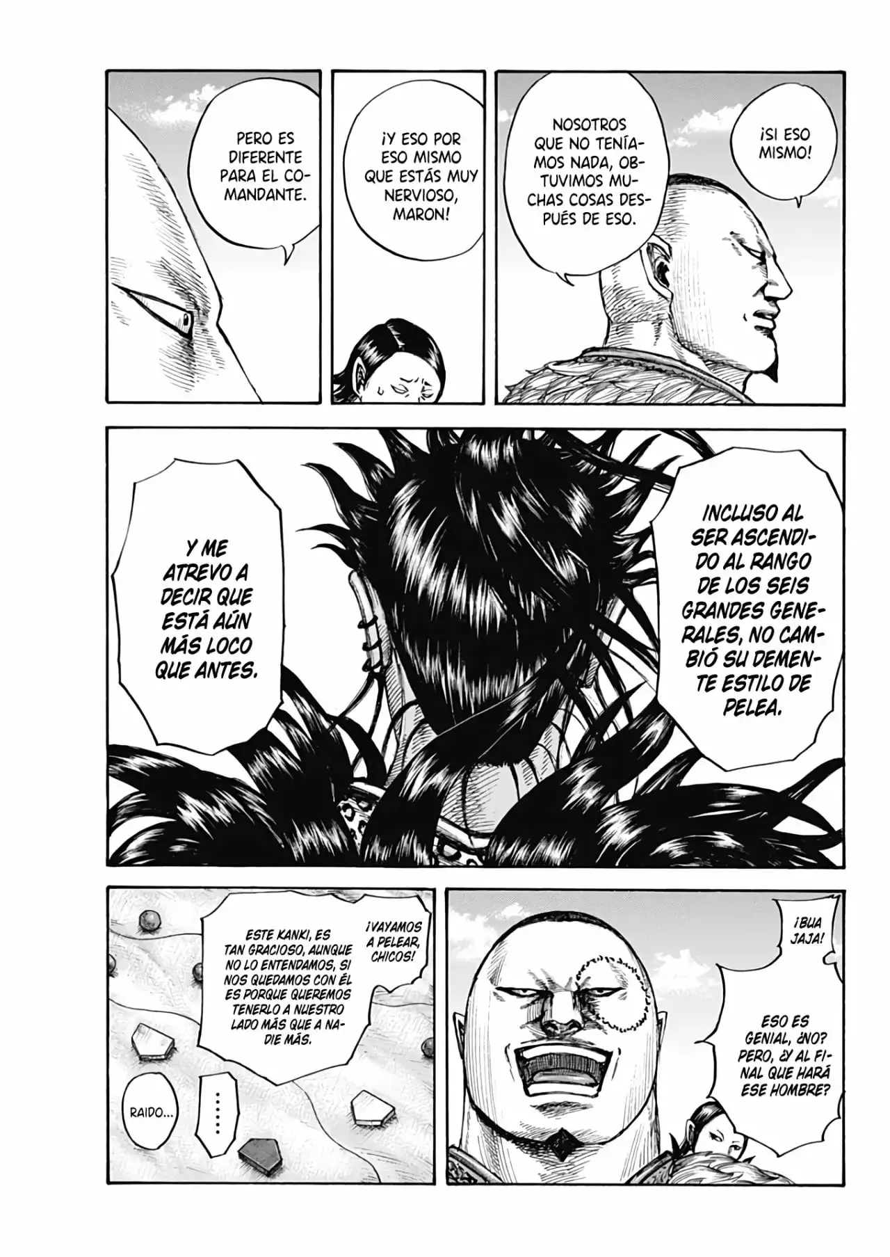 Kingdom capítulo 676, página 17
