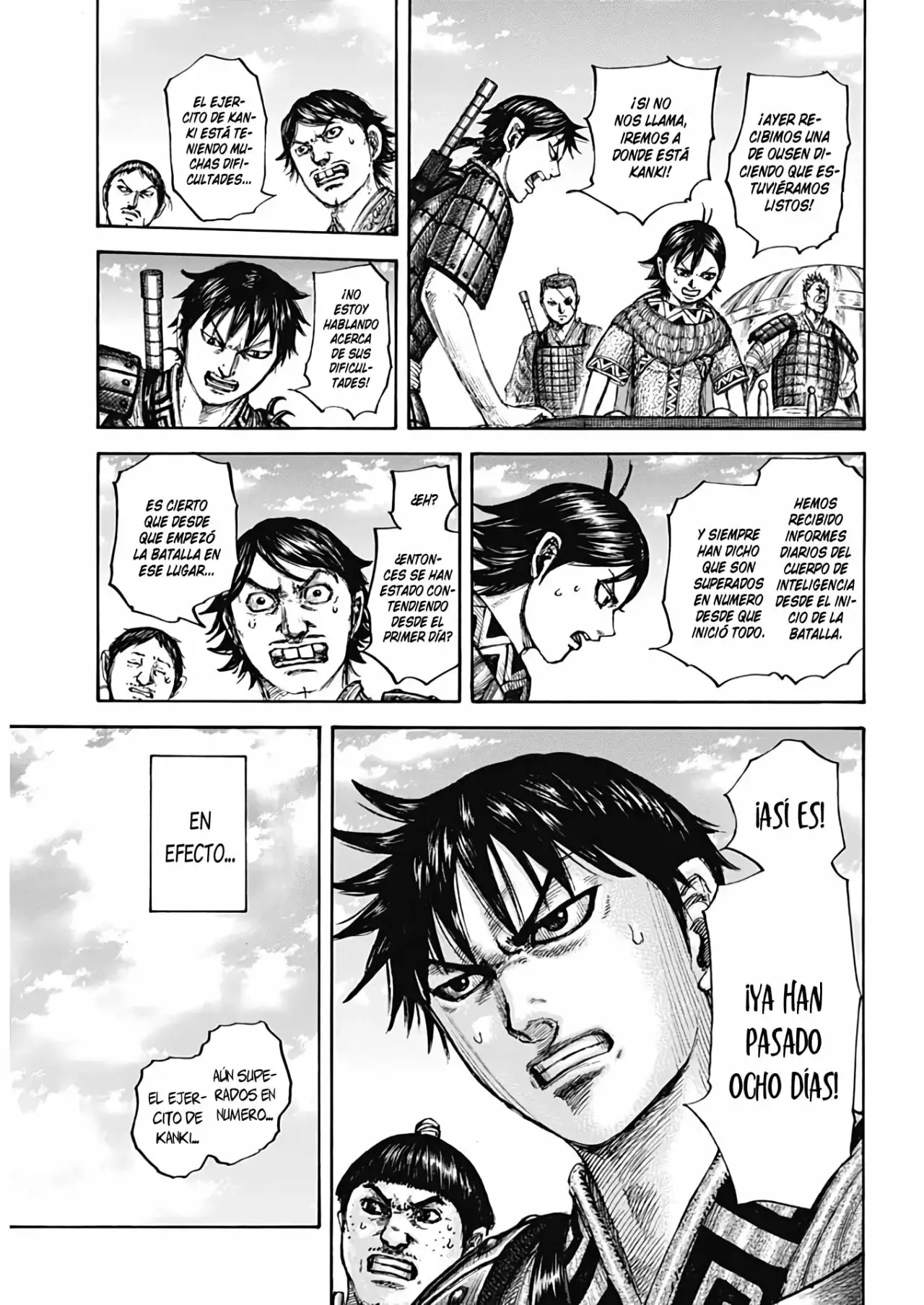 Kingdom capítulo 677, página 8