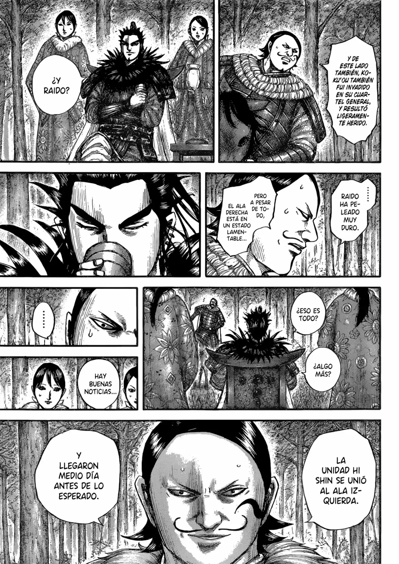 Kingdom capítulo 678, página 9