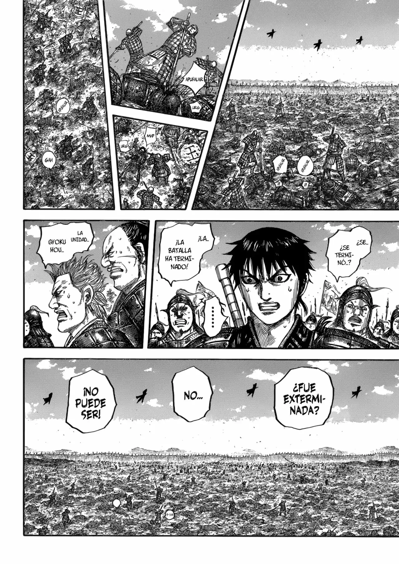 Kingdom capítulo 678, página 13