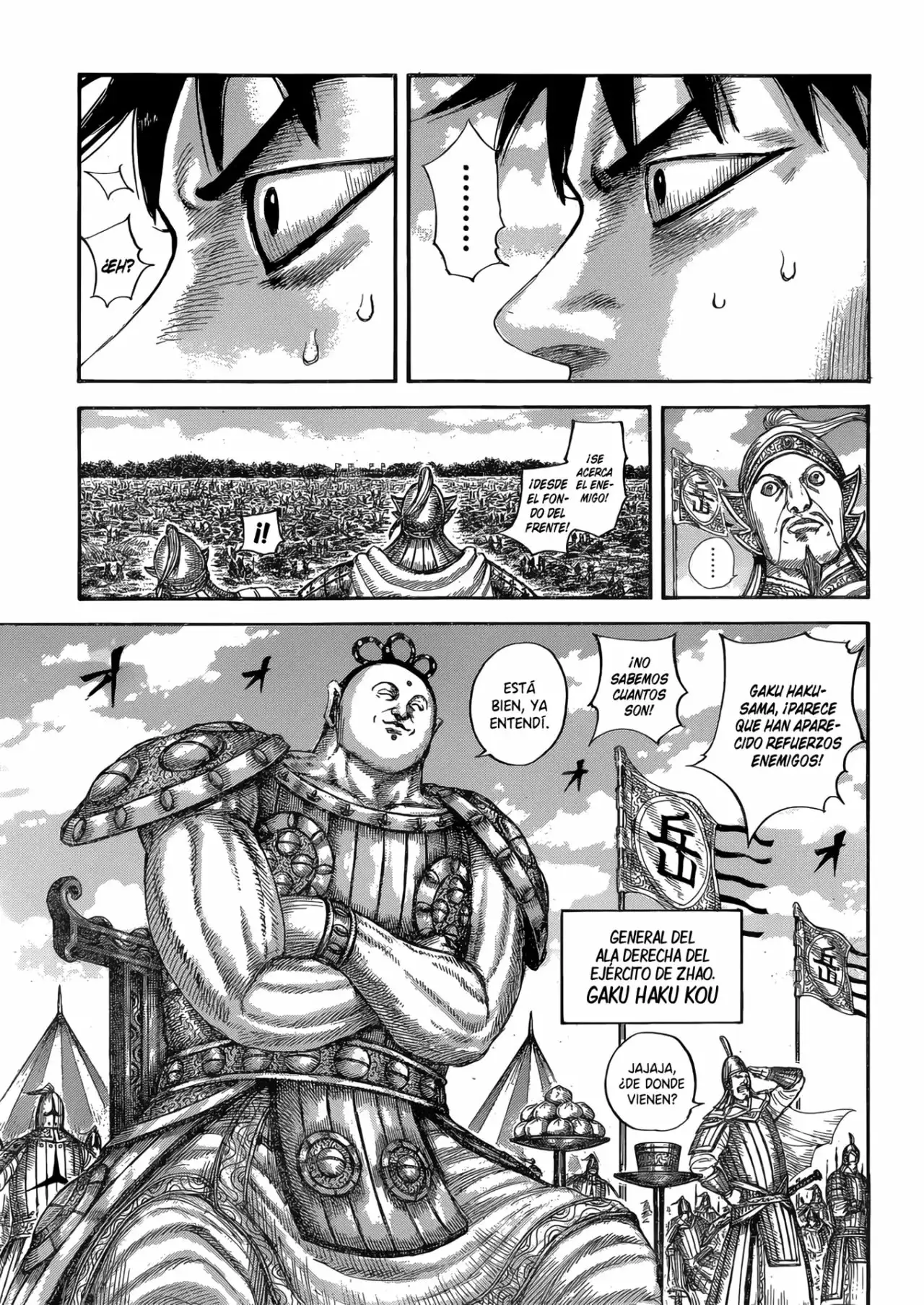 Kingdom capítulo 678, página 14