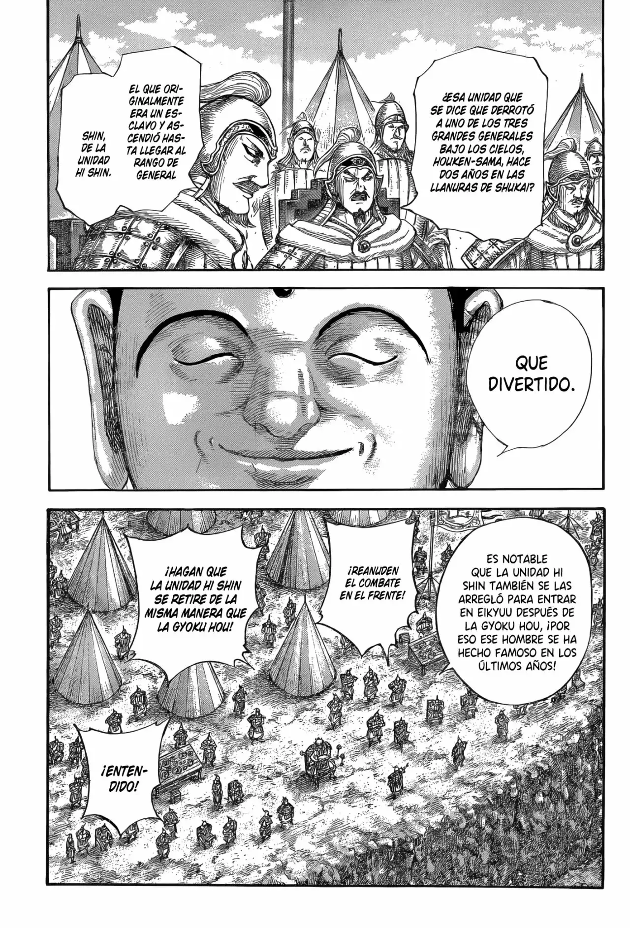 Kingdom capítulo 679, página 12