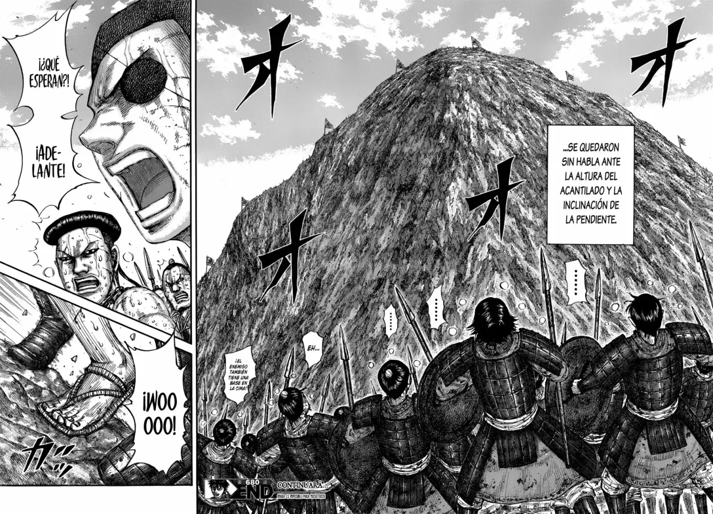 Kingdom capítulo 680, página 19