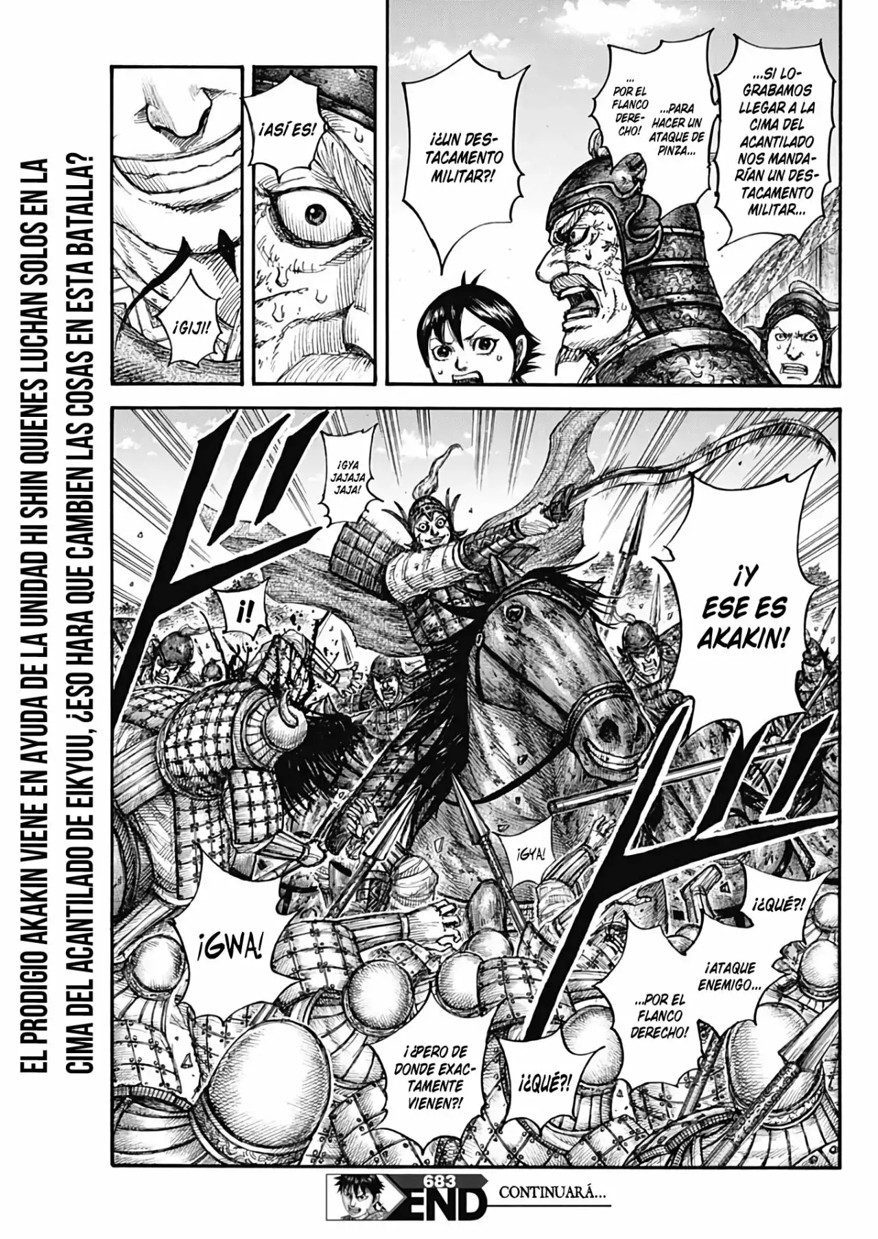 Kingdom capítulo 683, página 21