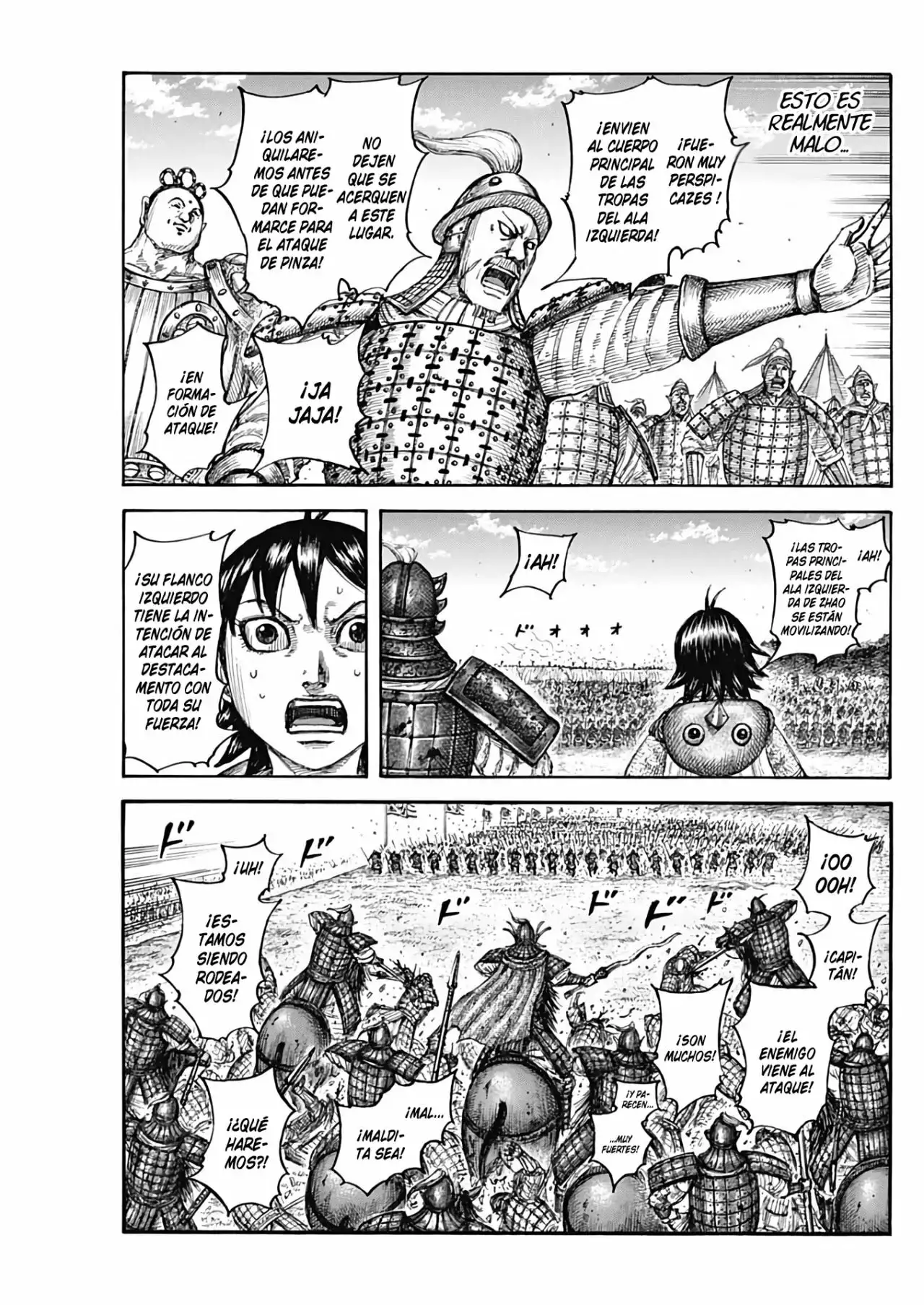 Kingdom capítulo 684, página 13