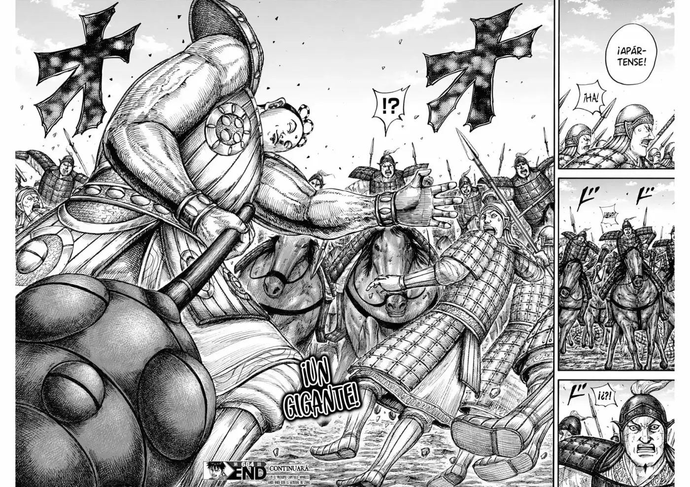 Kingdom capítulo 684, página 19