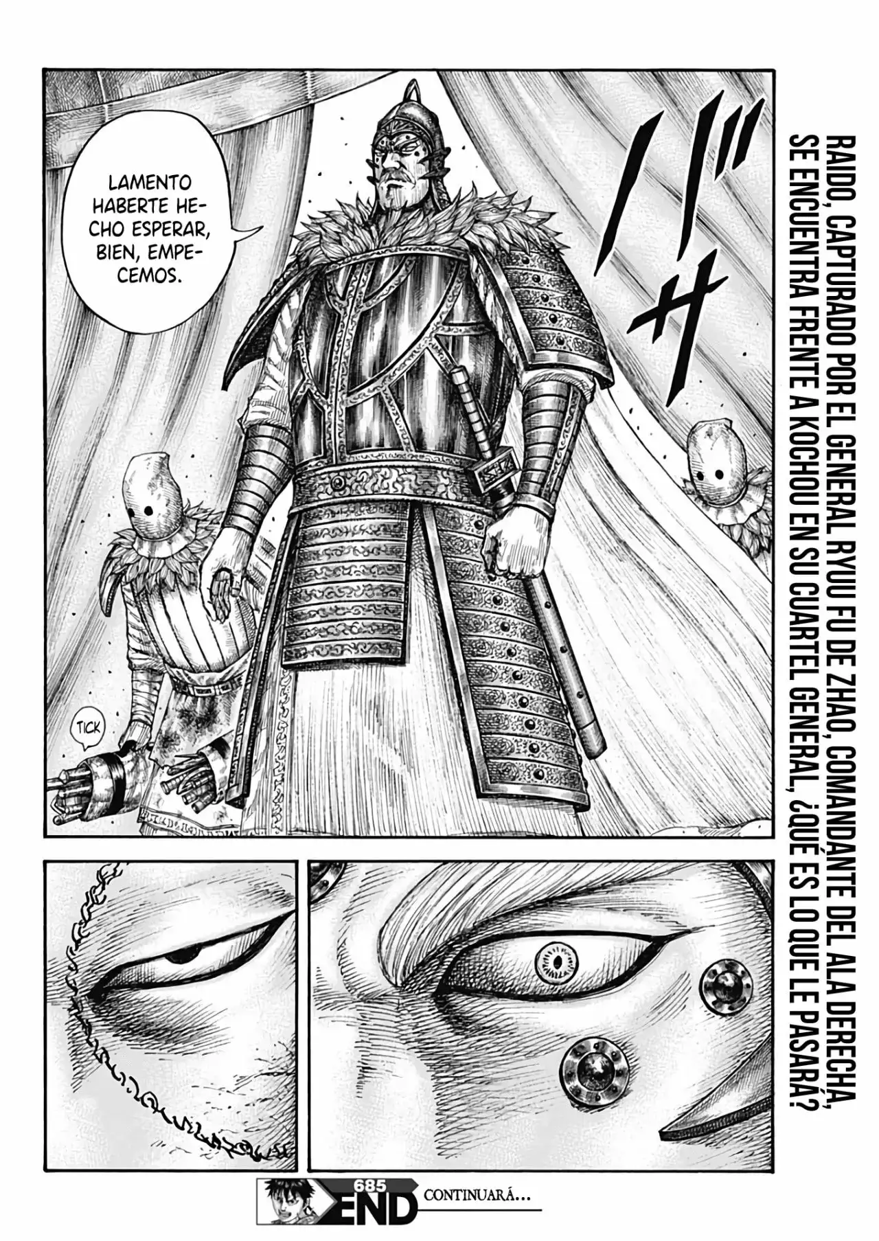 Kingdom capítulo 685, página 18