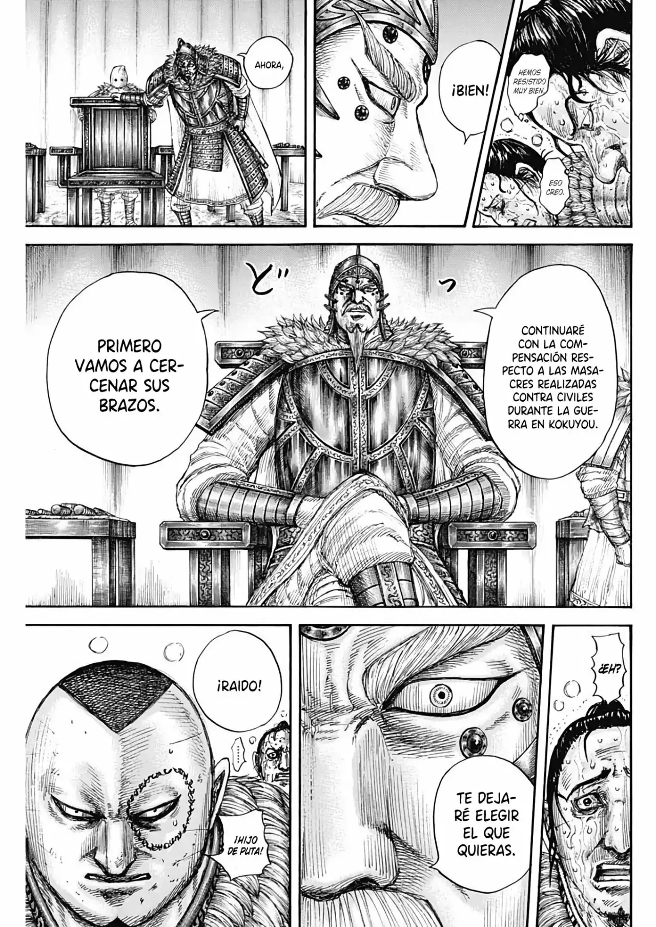 Kingdom capítulo 686, página 10