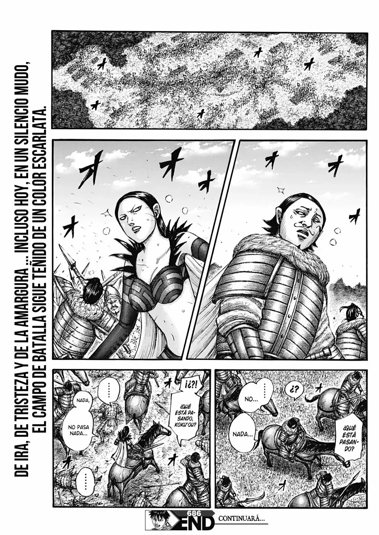 Kingdom capítulo 686, página 22