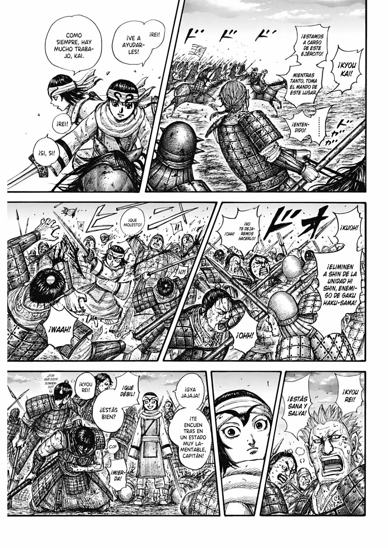 Kingdom capítulo 690, página 10