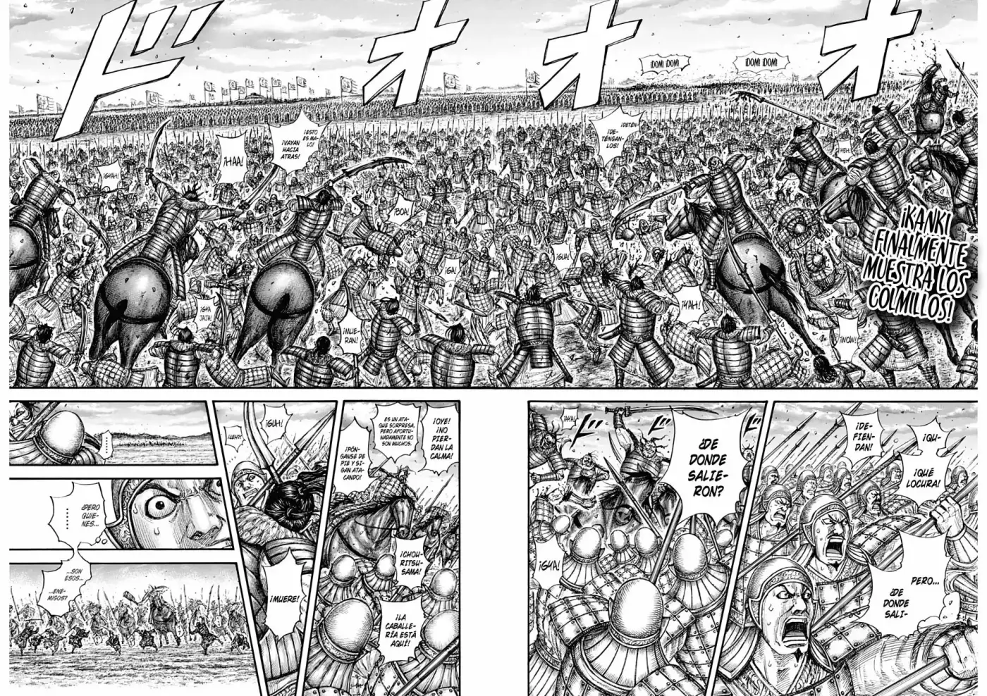 Kingdom capítulo 692, página 4