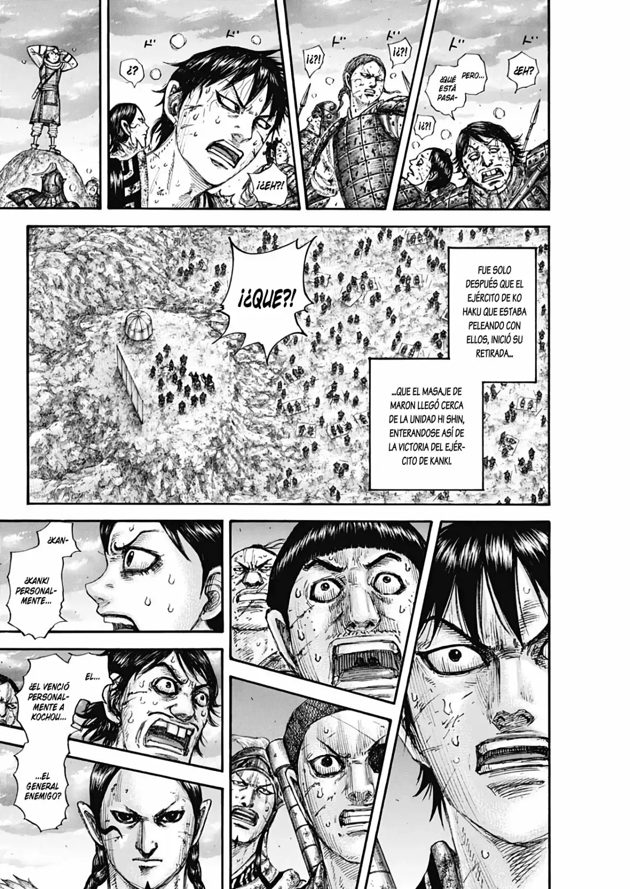 Kingdom capítulo 695, página 10