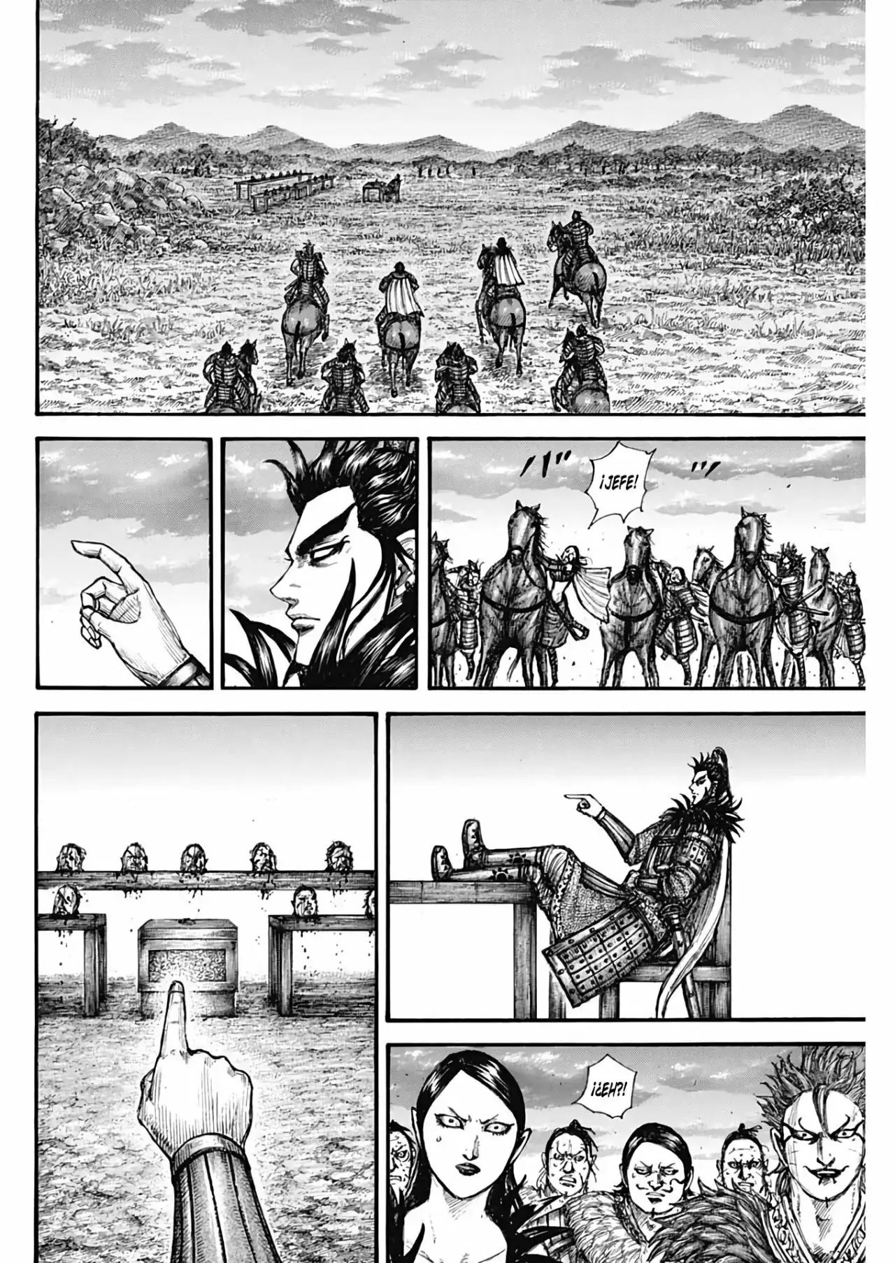 Kingdom capítulo 695, página 14
