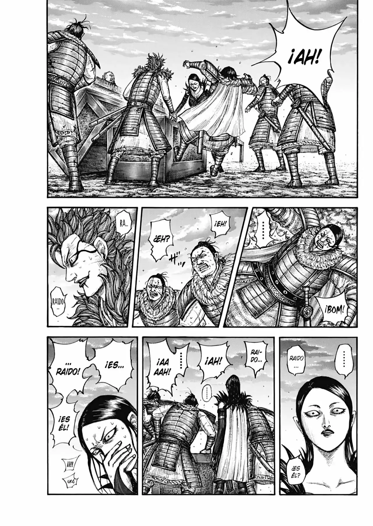 Kingdom capítulo 695, página 17