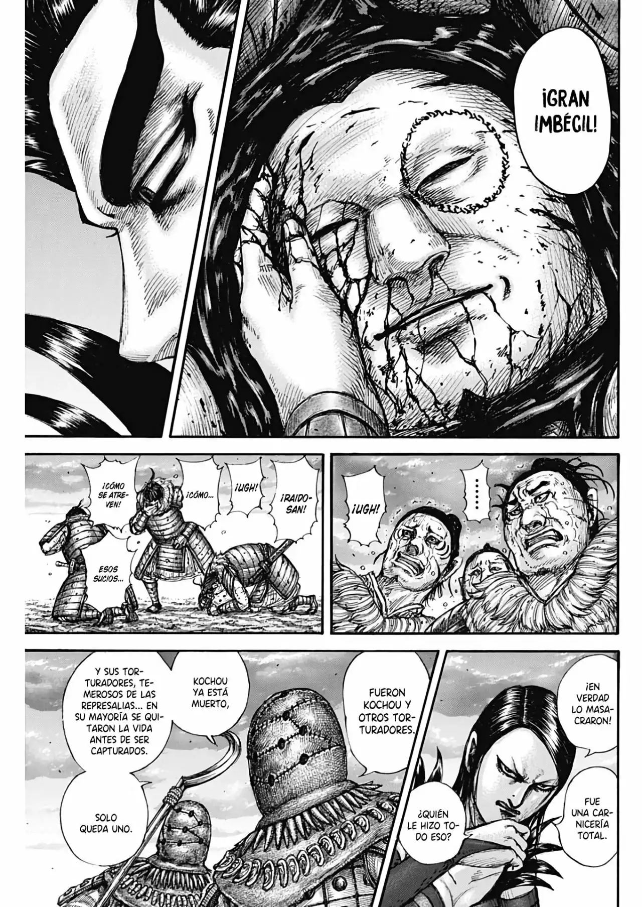 Kingdom capítulo 695, página 21
